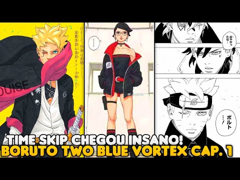 TUDO SOBRE BORUTO TWO BLUE VORTEX NO TIME SKIP❗⚠ 