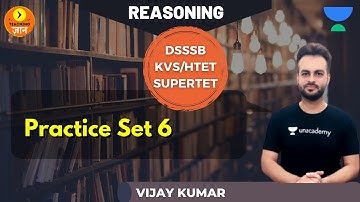 Practice Set 6 | Target HTET,KVS, DSSSB, SUPERTET 2020/2021 Vijay Kumar