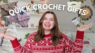 quick crochet gifts ideas🎄 | 10 FREE crochet patterns (practical and easy)