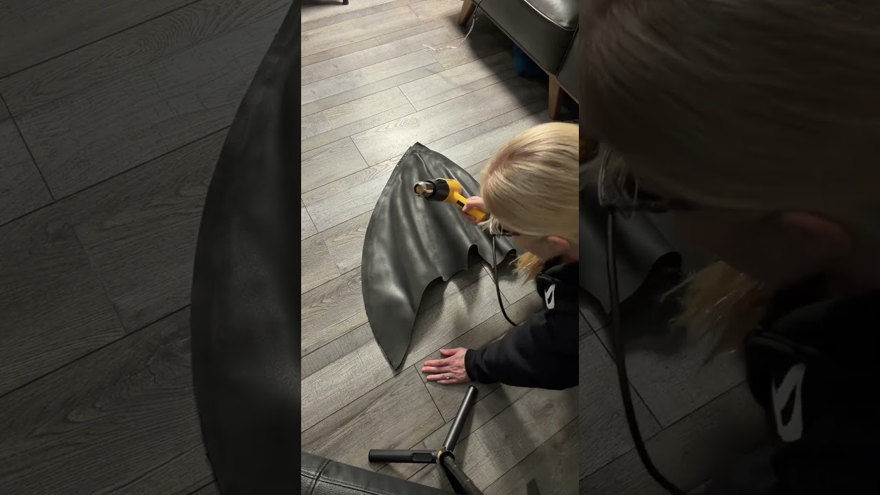 How I made Dragon Wings in less than a day #fantasy #wings #cosplaytutorial #tutorial #diy #cosplay