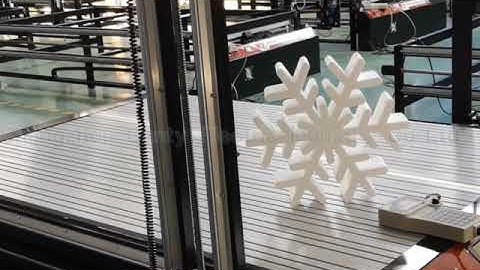CNC Foam Cutting Machine Assembly and woking video