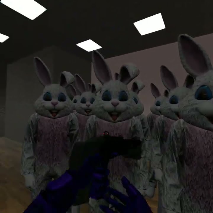 Bunny Invasion #vr #downshot #all #shorts - YouTube