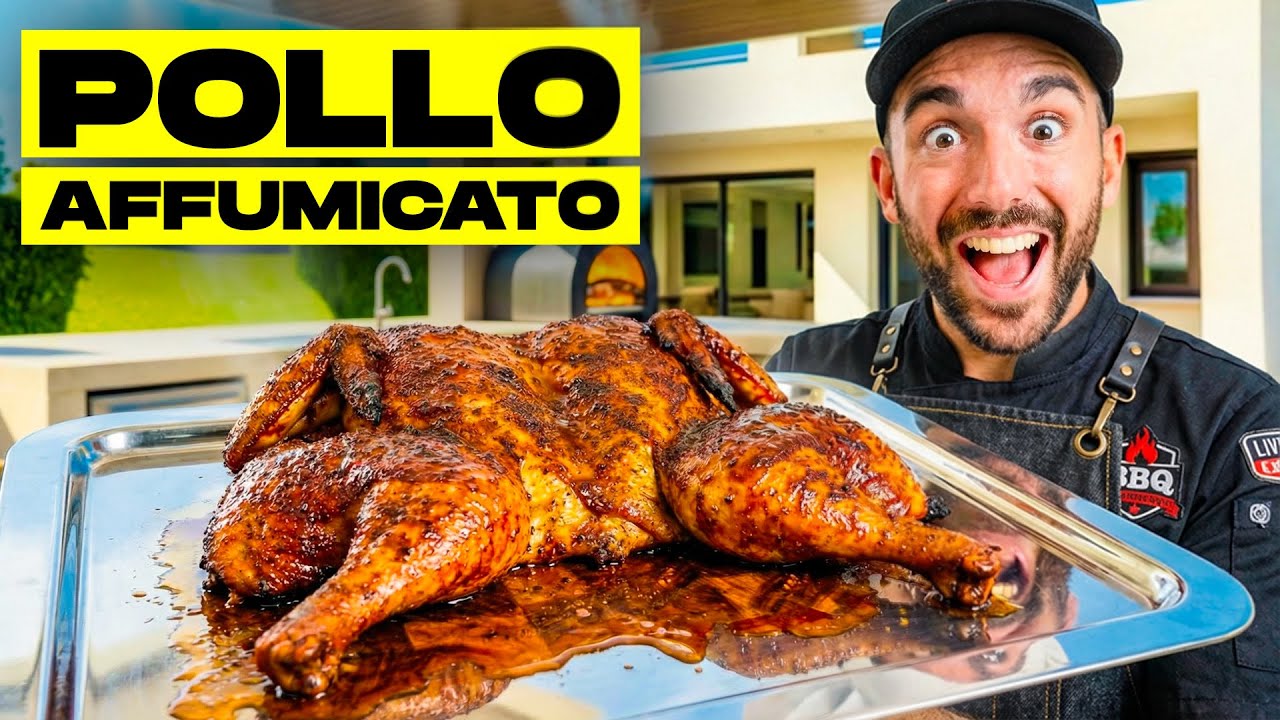HO CUCINATO IL POLLO AFFUMICATO MIGLIORE DELLA MIA VITA !!
