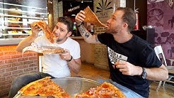 THE BIGGEST PIZZA IN MIAMI | South Beach, Florida