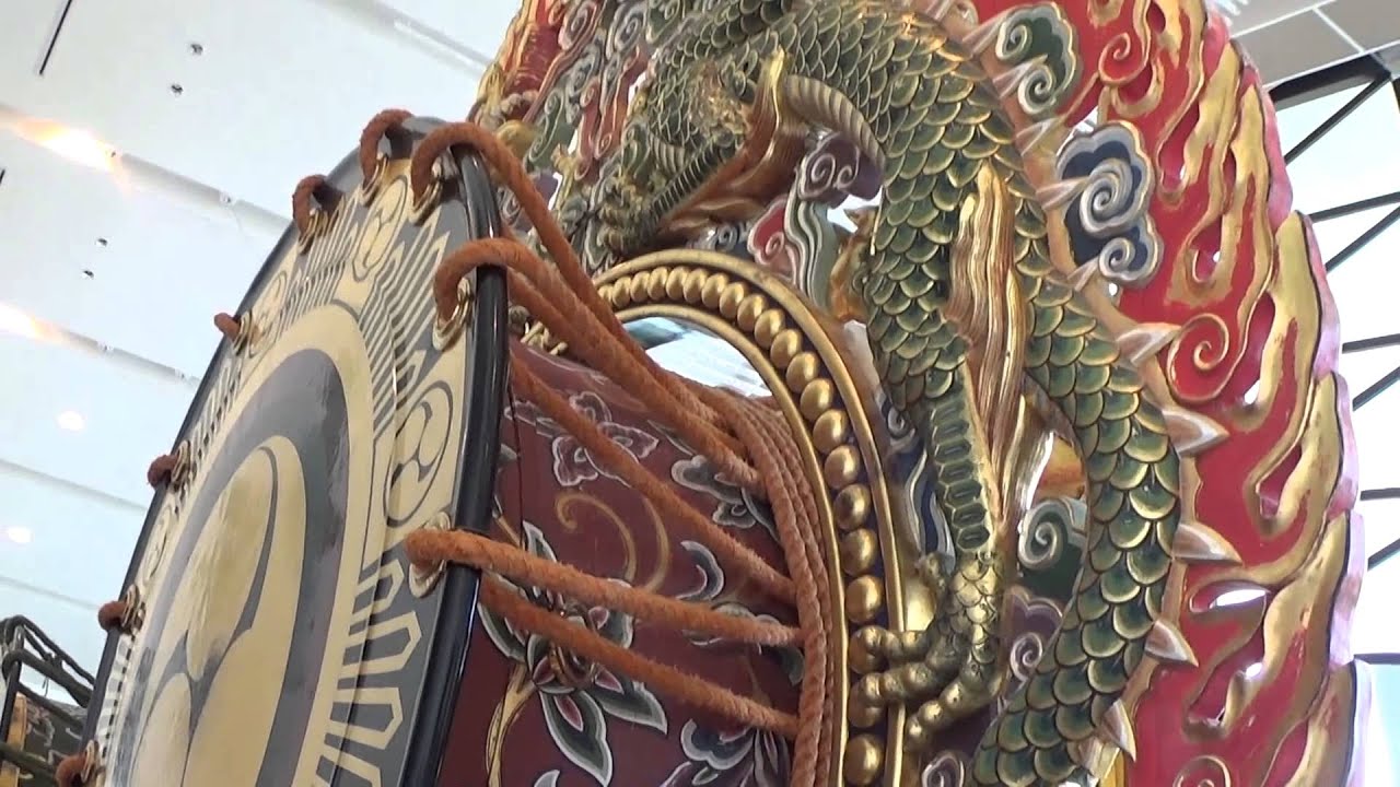 30秒の心象風景8350・大きな彫刻装飾～鼉太鼓～ - YouTube