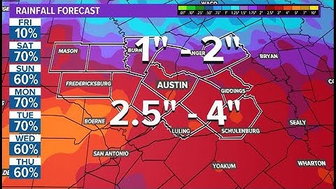LIVE RADAR: Tracking rain and storms across Central Texas this weekend | KVUE