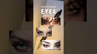 Tutorial that absolutely no one asked for🥰 #art #tutorial #eyes #eyestutorial #sketch #shorts #fypシ