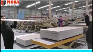 Giới thiệu thạch cao chống cháy Nova