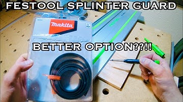 Festool track splinter guard cheaper/better alternative?!