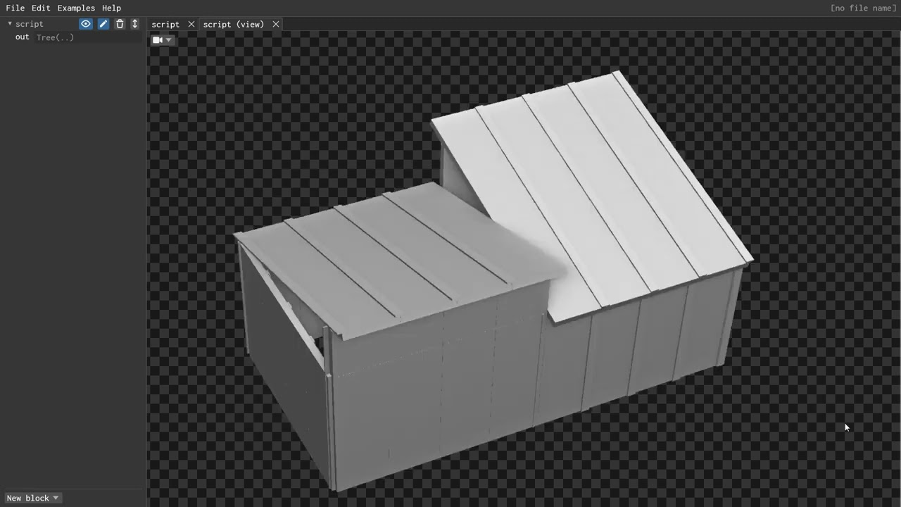 Simple dual-slant KrinEtEagle house design concept