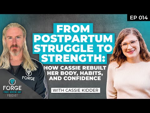Cassie postpartum fitness podcast episode