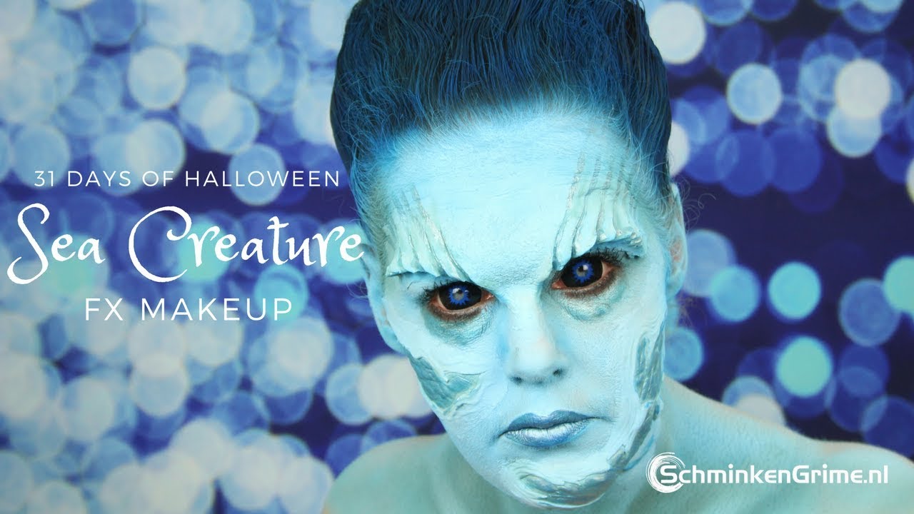 Sea Creature Tutorial Fx Makeup 31