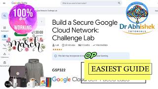 Build a Secure Google Cloud Network: Challenge Lab | March | #GSP322 #qwiklabsarcade2026
