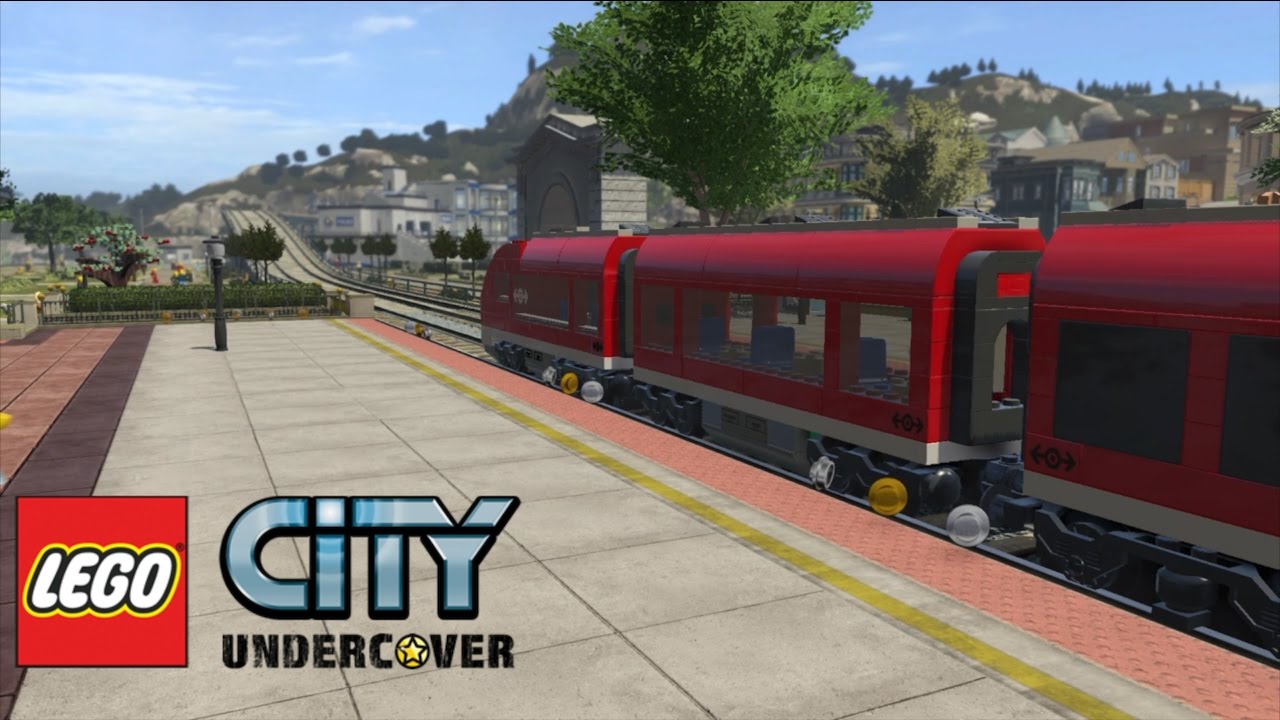 LEGO City Undercover (PS4) Taking Train Around Tour) - YouTube