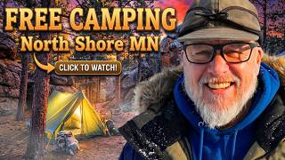I Found Free Camping on Minnesota’s North Shore - Best Views on the North Shore