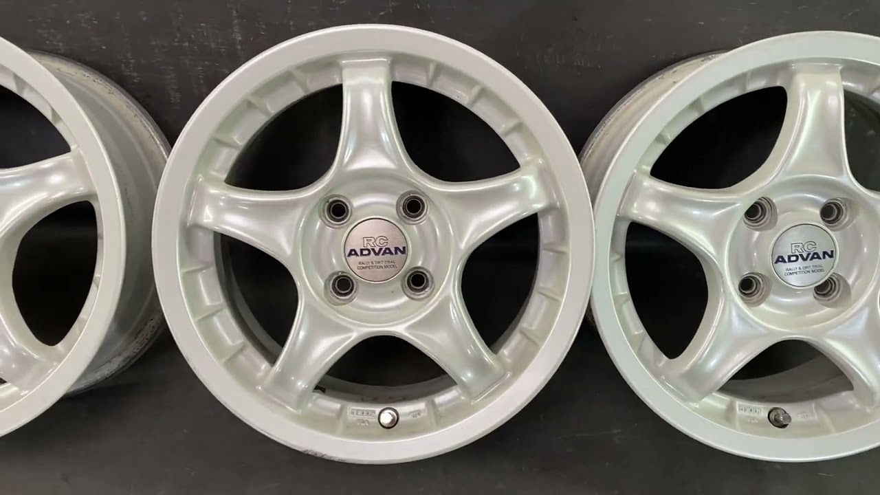ホイール17インチ ADVAN RC 7j 45 pcd114.3 4穴 2本 ADVAN Racing RC