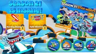 Smash Karts SEASON 21 Star Warps FULL Review!