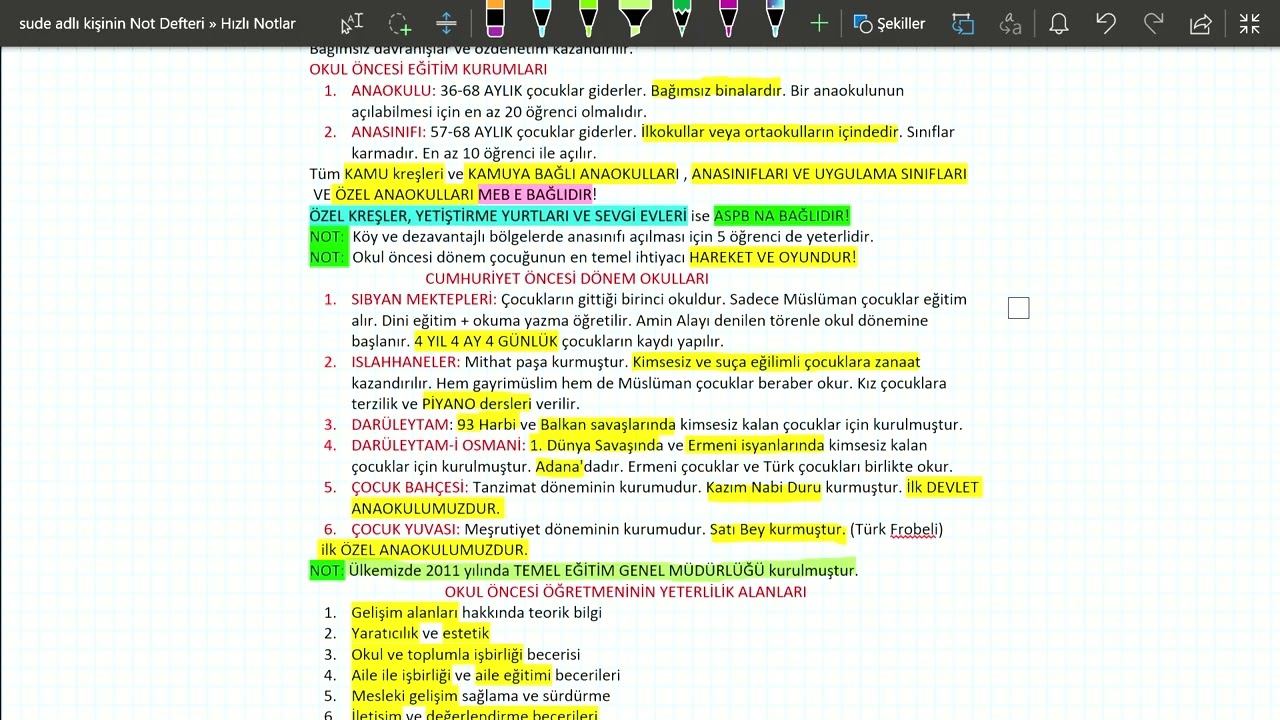 Okul Öncesi Erken Çocukluk Eğitimine Giriş Konu Anlatım