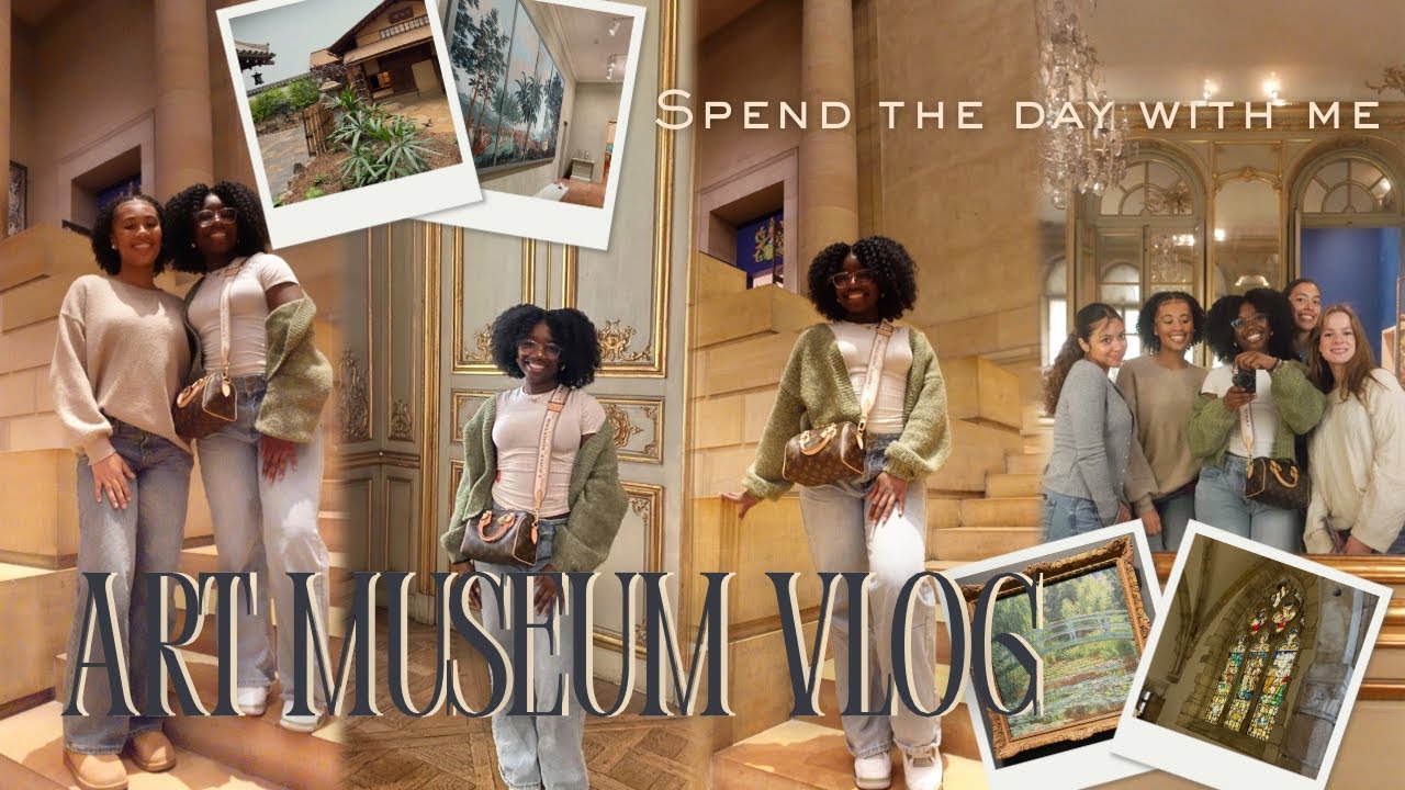 SPEND THE DAY WITH ME AT THE ART MUSEM 🖼️ | Arlene Nicole