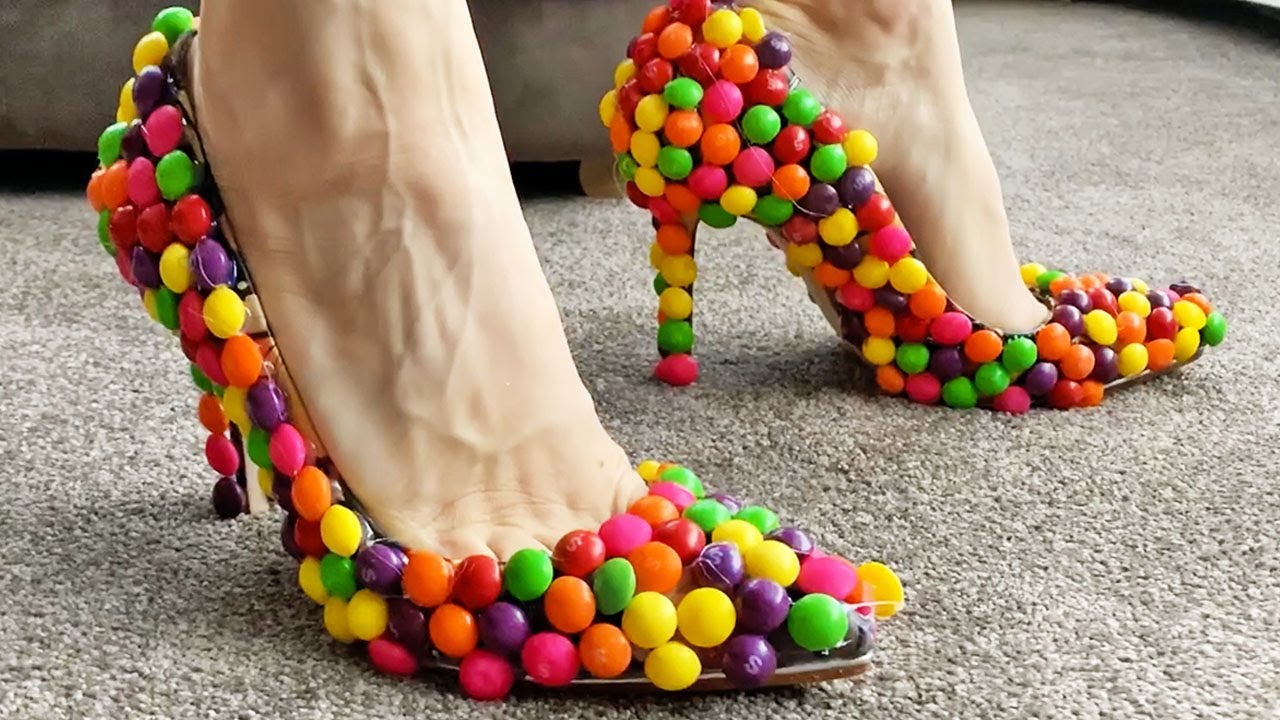 How To Create The Sweetest Candy Shoes You Can Eat | Fun & Creative ...