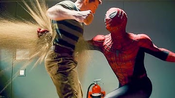 Spider Man vs Sandman First Fight Scene - Spider Man 3 (2007)