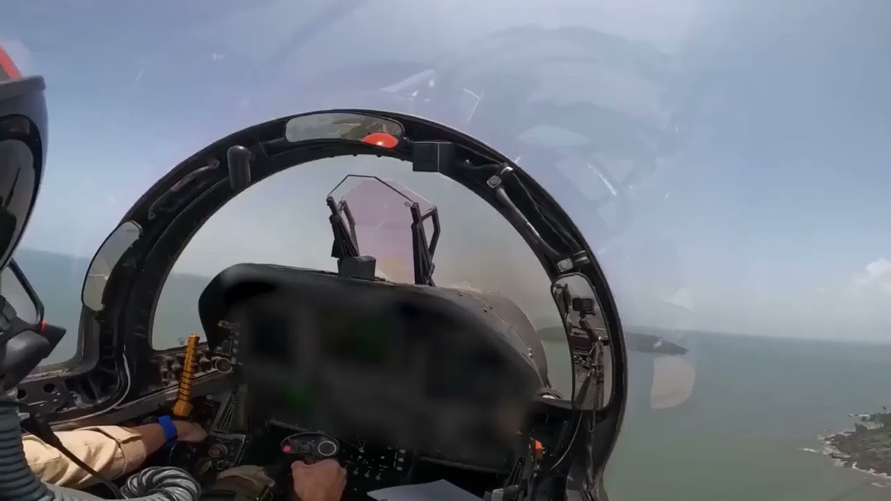 F/A18 Super Ski Jump Test For Aircraft Carrier INS Vikrant In