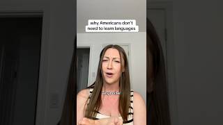 why Americans only speak English #usa #american #languages #languagelearning #polyglot