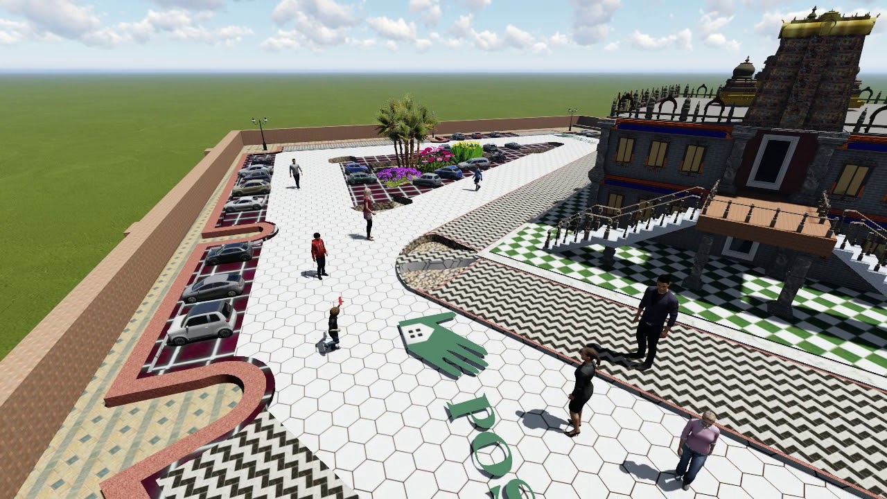 Balaji Temple At USA 3D ANIMATION S D Consultants YouTube Balaji Temple At USA 3D ANIMATION S D Consultants YouTube