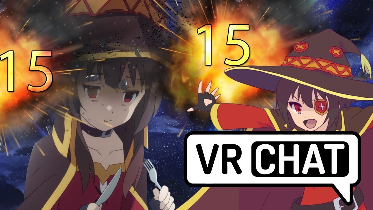 Vrchat Megumin Explosion Everywhere By Allen Raveart - megumin explosion roblox id