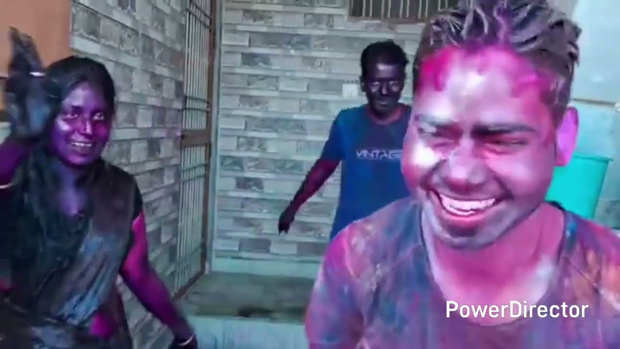 Bhabhi aur sali Holi putai par 2