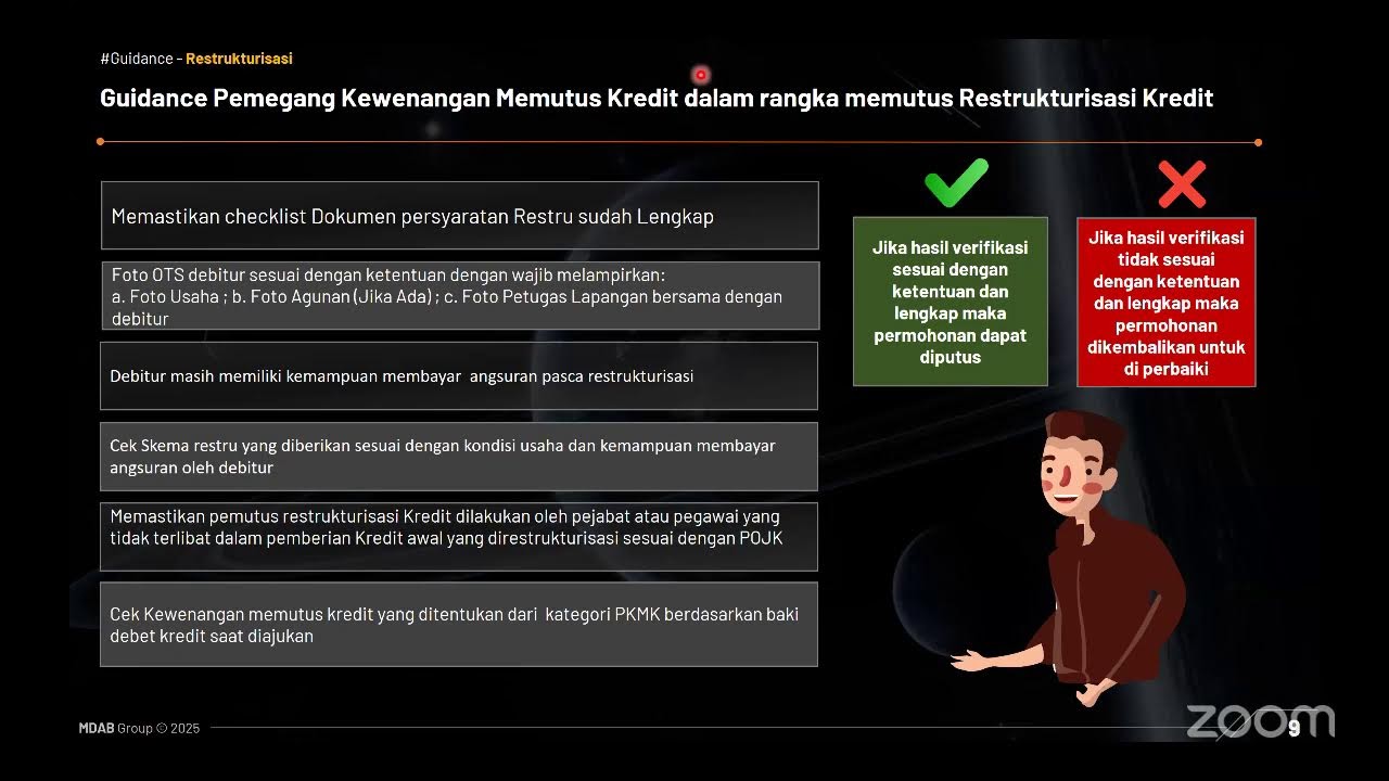 SOSIALISASI PERUBAHAN KEWENANGAN MEMUTUS RESTRUKTURISASI & PENGENALAN LMAP