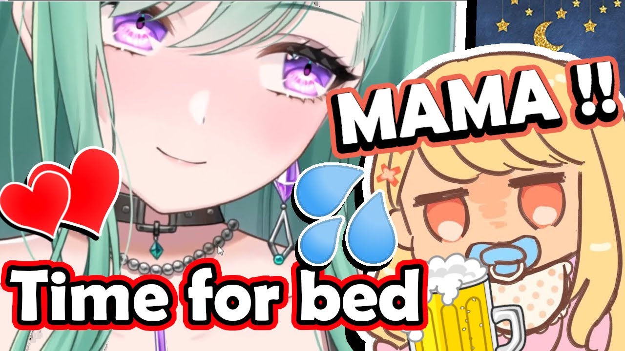 Beni experiences first time motherhood taking care of drunk Qpi 【#VSpoParty2021】