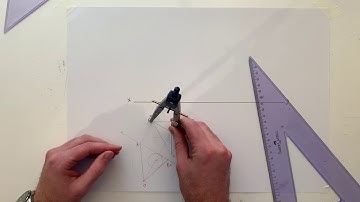 Drafting: Inscribed and circumscribed Spheres (Tetrahedron)