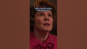 Fred and George set off fireworks #HarryPotter