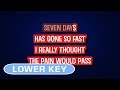 Celine Dion - Water and a Flame | Karaoke Lower Key