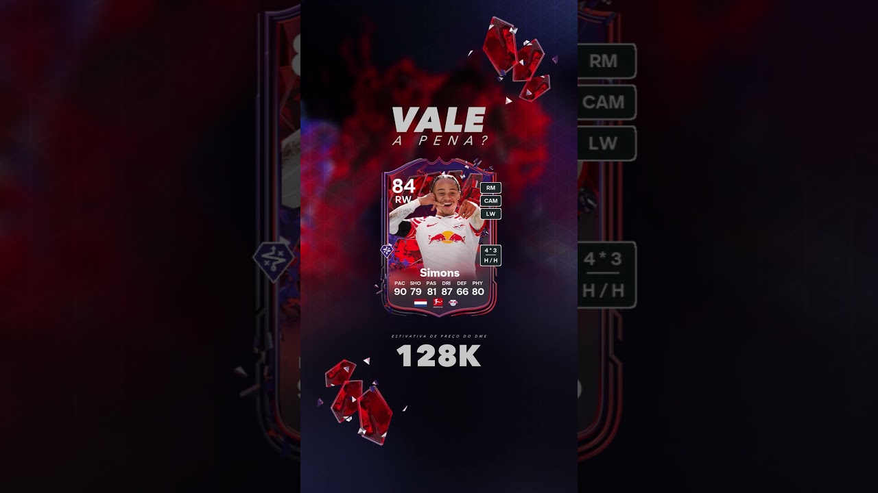 Xavi Simons Trailblazer 84 DME Vale a Pena? EA FC 24 Ultimate Team 