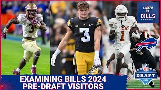Xavier Worthy, Cooper DeJean & Trey Benson headline Buffalo Bills 2024 NFL Draft predraft visitors