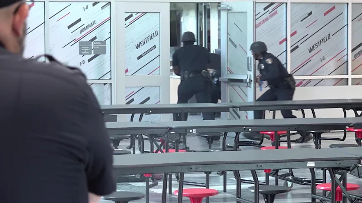 Spring ISD active shooter drill at Westfield 9th Grade Center July 28, 2022