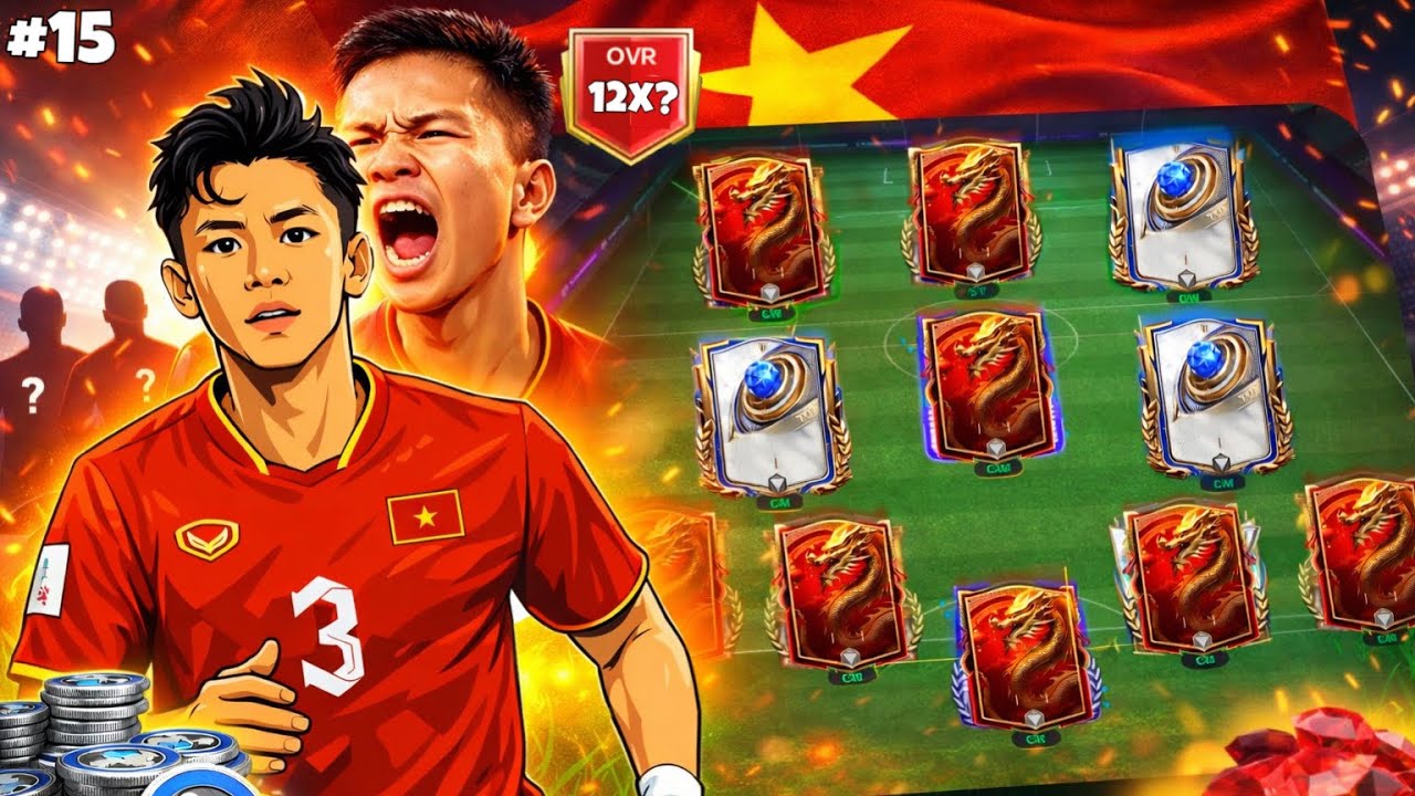 🔥 Cày chay 3 ngày trong FC Mobile VN: Sức mạnh Gullit và cầu thủ Việt khiến tôi SỐC!