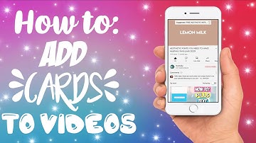 HOW TO ADD CARDS TO VIDEOS THROUGH YOUTUBE! HOW TO USE INFO CARDS (I BUTTON)- clickable