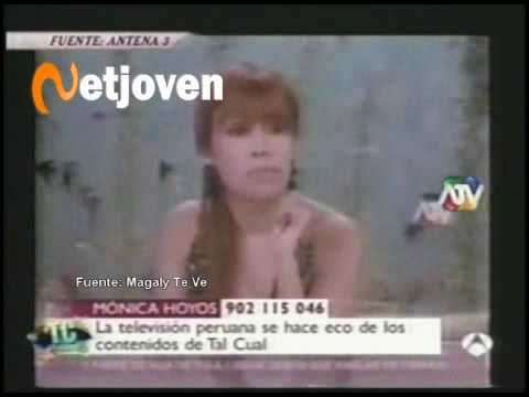 Magaly Medina le dice a Antena 3 que el caso Mnica Hoyos ya cerrado (21 Agosto 2009)
