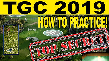 TGC 2019 GOLF SIMULATOR - HOW TO: Chipping & Putting Practice (FULL REVIEW)