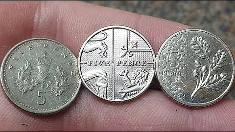 ALL 3 5 PENCE COINS IN UK CIRCULATION