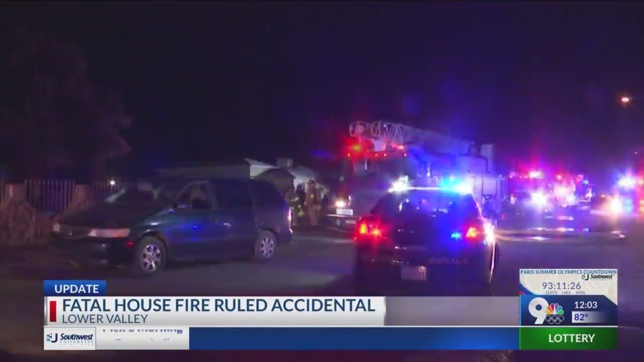 Fatal Lower Valley house fire ruled accidental - YouTube
