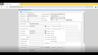 Parallel database setting in smart office software | Third party payroll integration to smartoffice screenshot 2