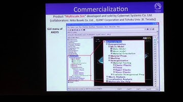 K. Terada, "Multi-scale computations diversified: From material to..." | WCCM XI-ECCM V-ECFD VI,2014