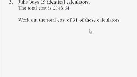 Q3 Edexcel Maths Modular Calculator Higher