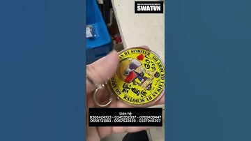 Sản xuất móc khóa epoxy giá rẻ | SWATVN