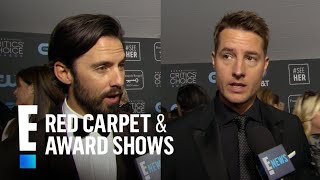 Milo Ventimiglia & Justin Hartley Excited for "This Is Us" Return | E! Red Carpet & Award Shows