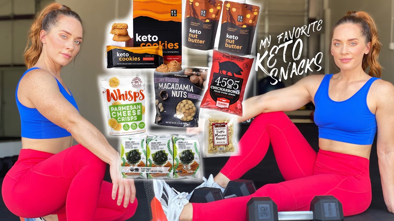 My Favorite Keto Snacks šŖš§ Low Carb Cookies, Chips + More - YouTube